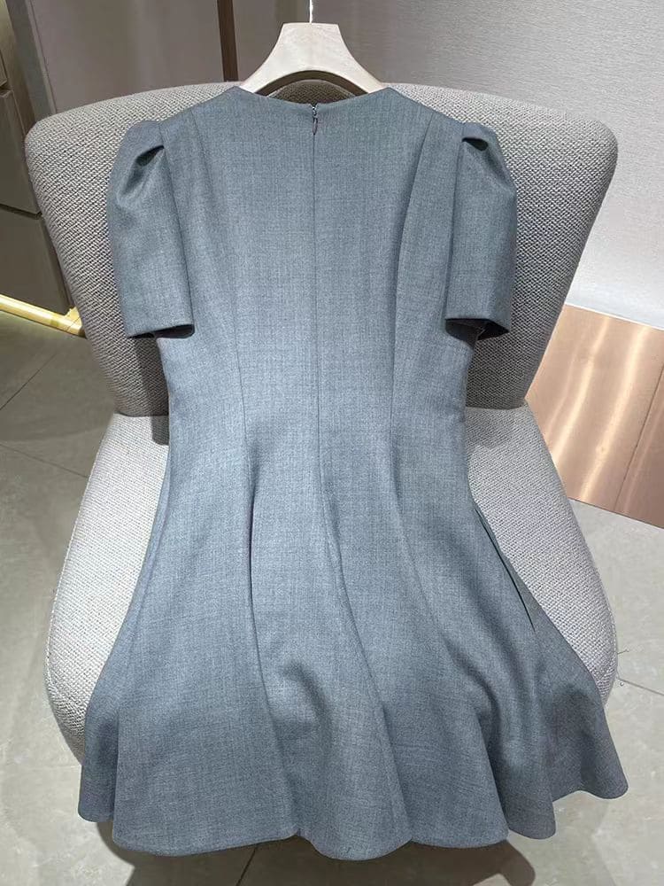 Womensdresse Grey Mini Dresses