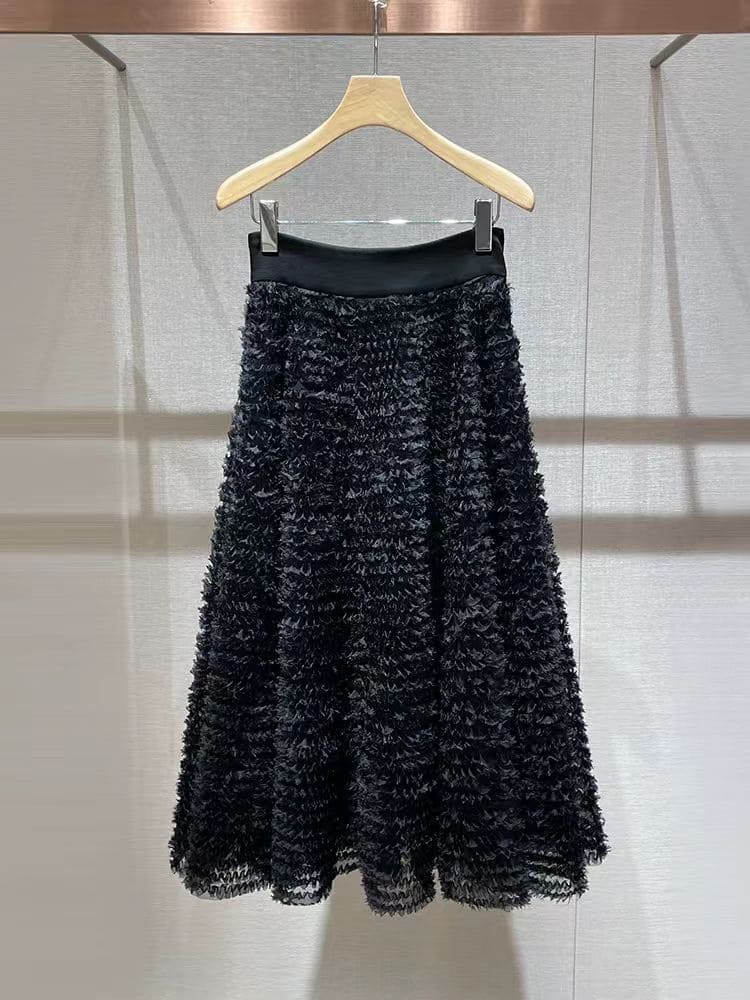 Fall A Swing High Skirt